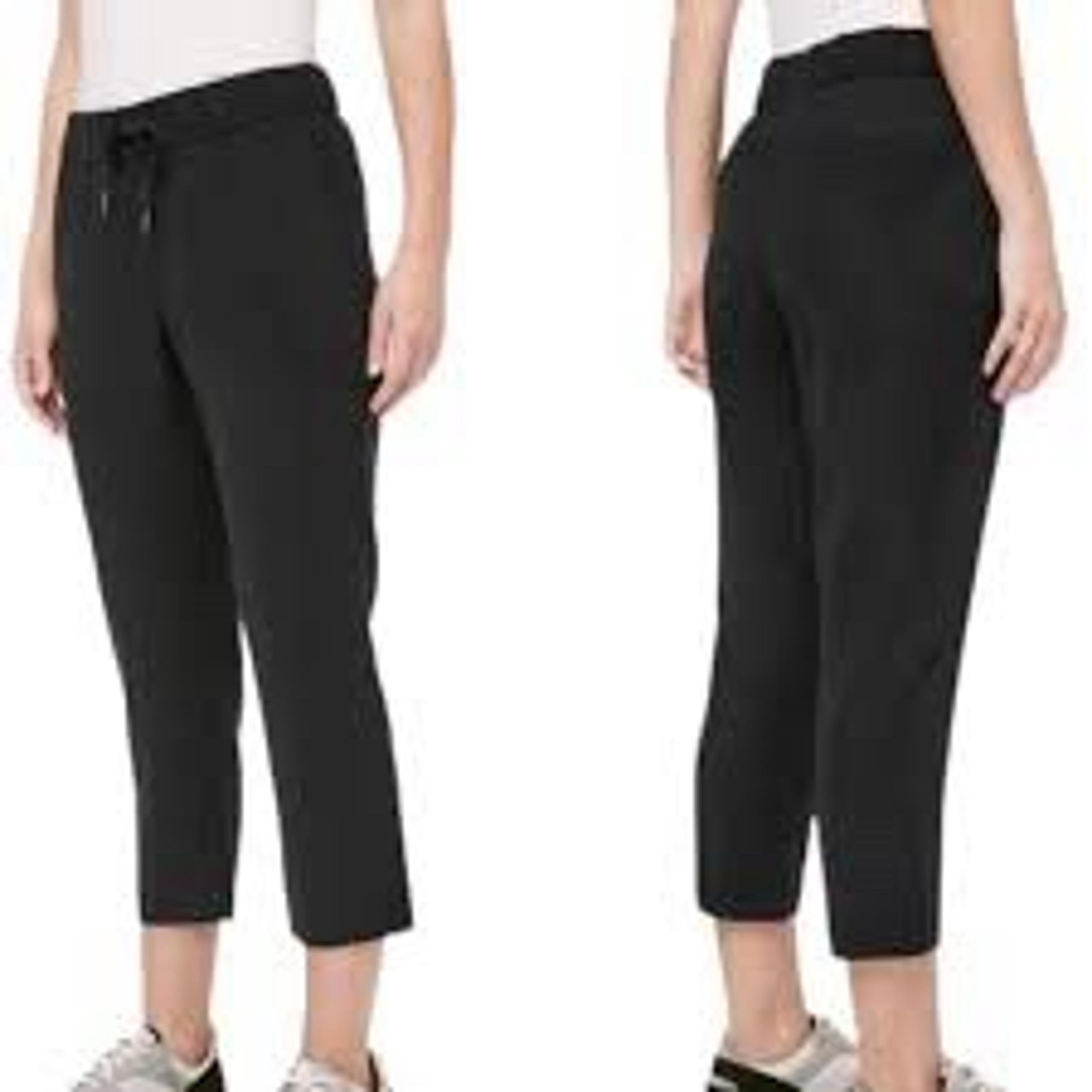 Lululemon Women's On the Fly Crop 23" Woven Pants Black Size 8