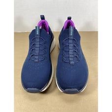 Skechers Blue D'Lux Walker Sneaker Sz 6, Stretch Air-Cooled Memory Foam