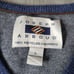 Joseph Abboud Mens Blue V-Neck Sweater L 100% Recycled Cashmere