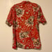 Vintage Polo Ralph Lauren Orange Floral Hawaiian Shirt
