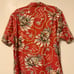 Vintage Polo Ralph Lauren Orange Floral Hawaiian Shirt