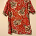 Vintage Polo Ralph Lauren Orange Floral Hawaiian Shirt