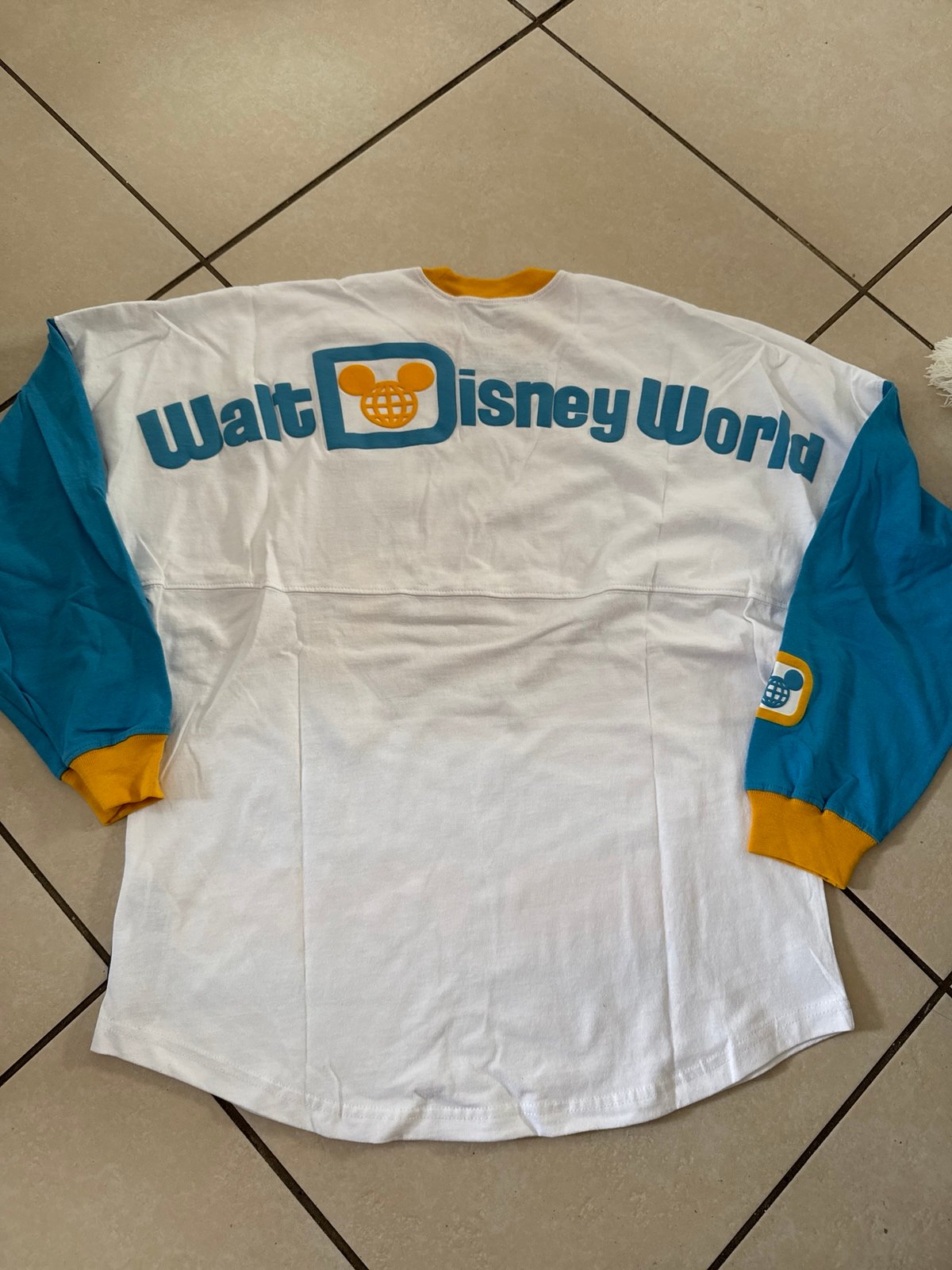 Cinderella Castle large spirit Jersey Top Walt Disney World 50th Anniversary