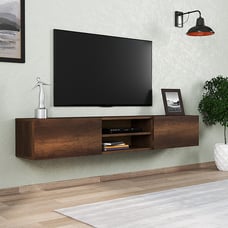 DECOHAUS - Wall Mounted TV Stand for TVs up to 80\