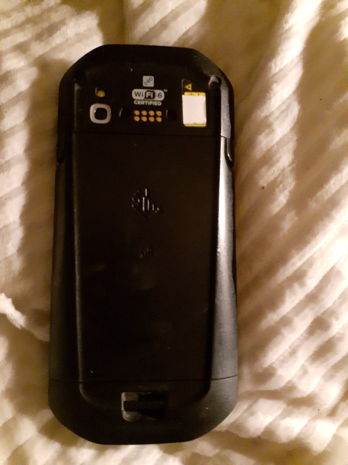 Zebra scanner phone, no charger