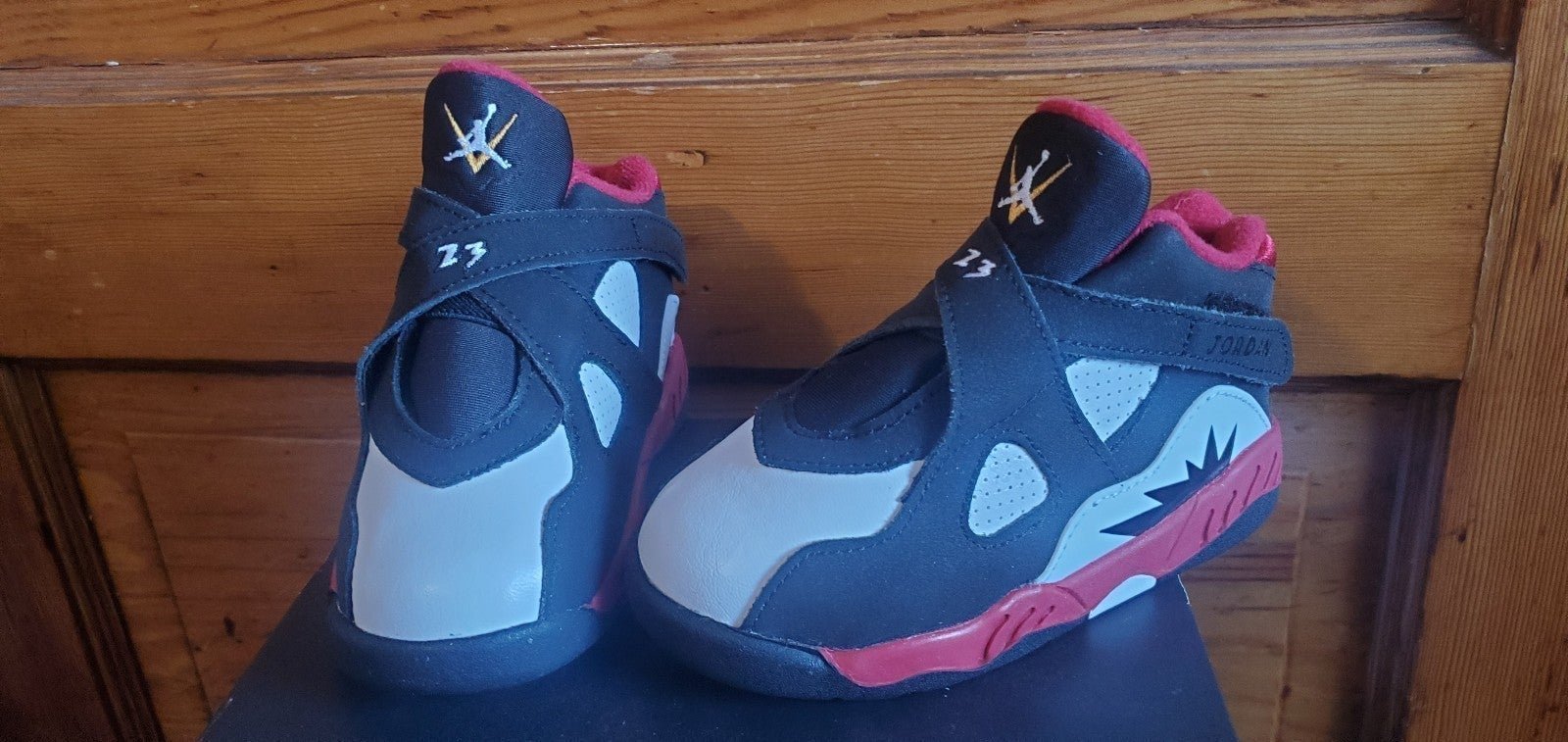 Air Jordan 8 Retro Paprika (TD) New With Original Box