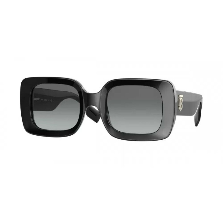 BURBERRY BE4327 DELILAH 300111 BLACK -GREY GRADIENT SUNGLASSES 51MM AUTHENTIC