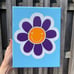 Smiley flower painting