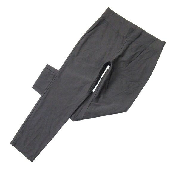 NWT Eileen Fisher Slim Cropped Pant in Bark Washable Stretch Crepe XL