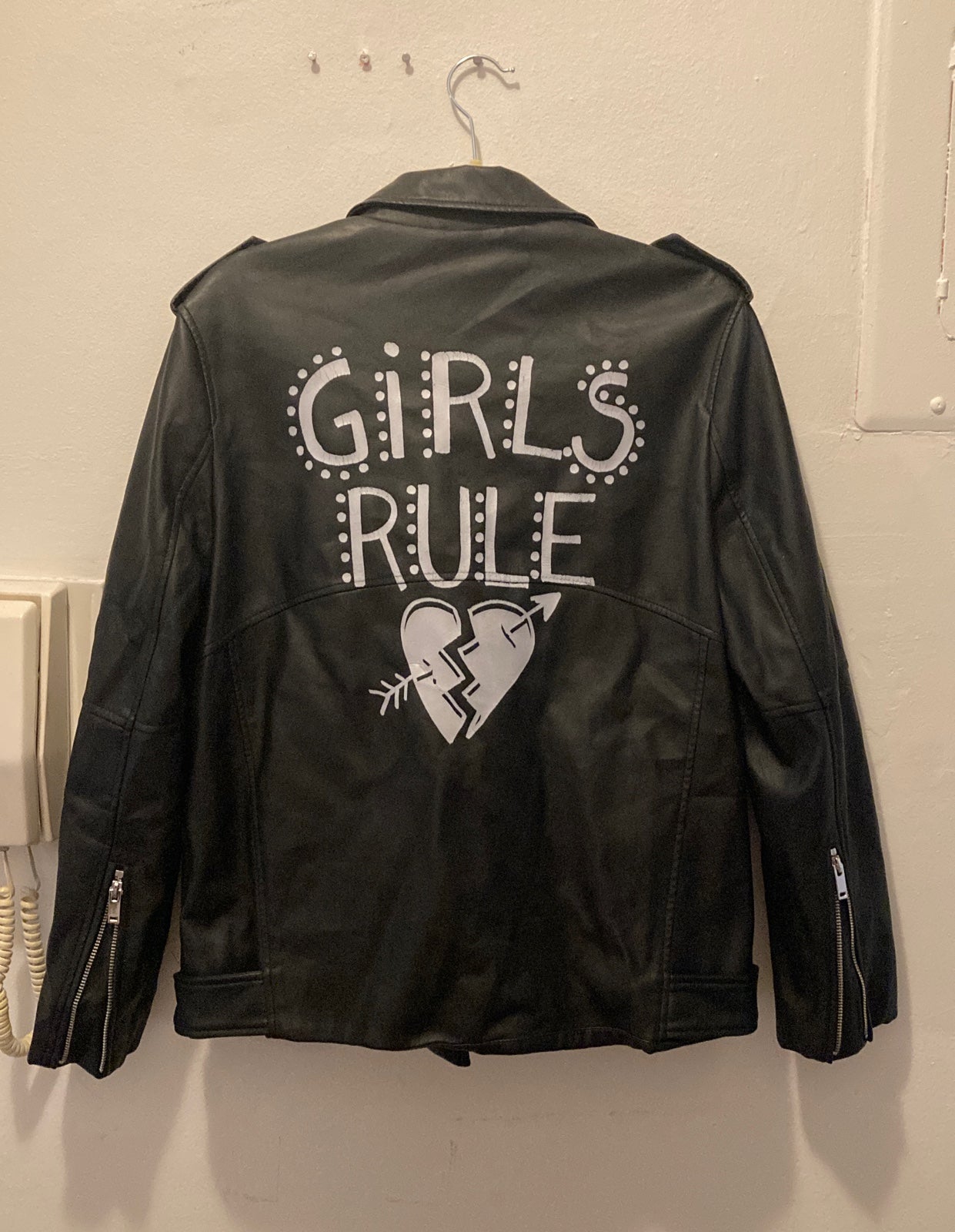Zara Faux Leather Jacket