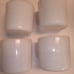 Vintage SIX FLAGS AUTO WORLD Milk Glass Mugs Bundle Rare