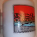 Vintage SIX FLAGS AUTO WORLD Milk Glass Mugs Bundle Rare