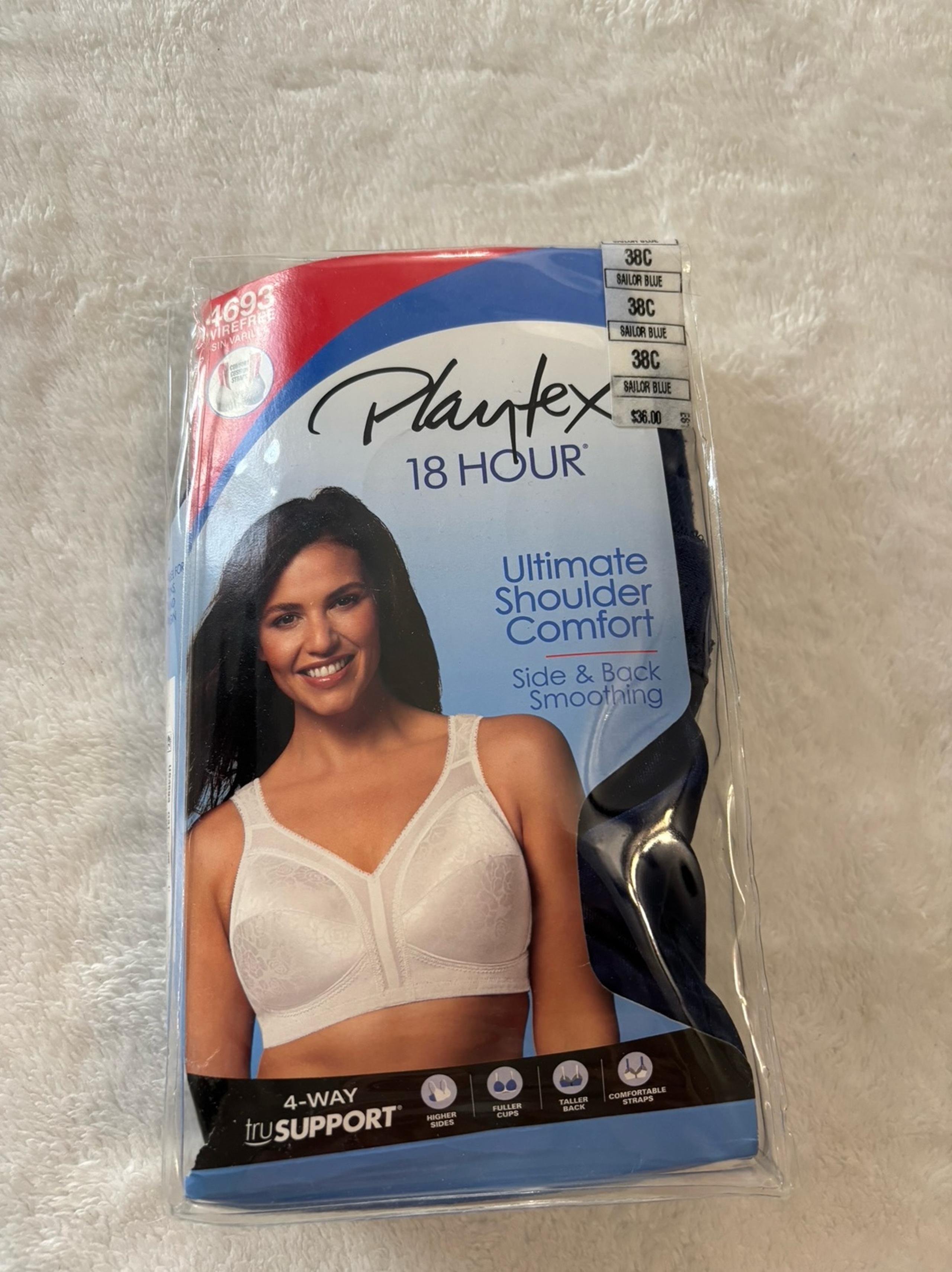 Playtex wireless bra in size 38C