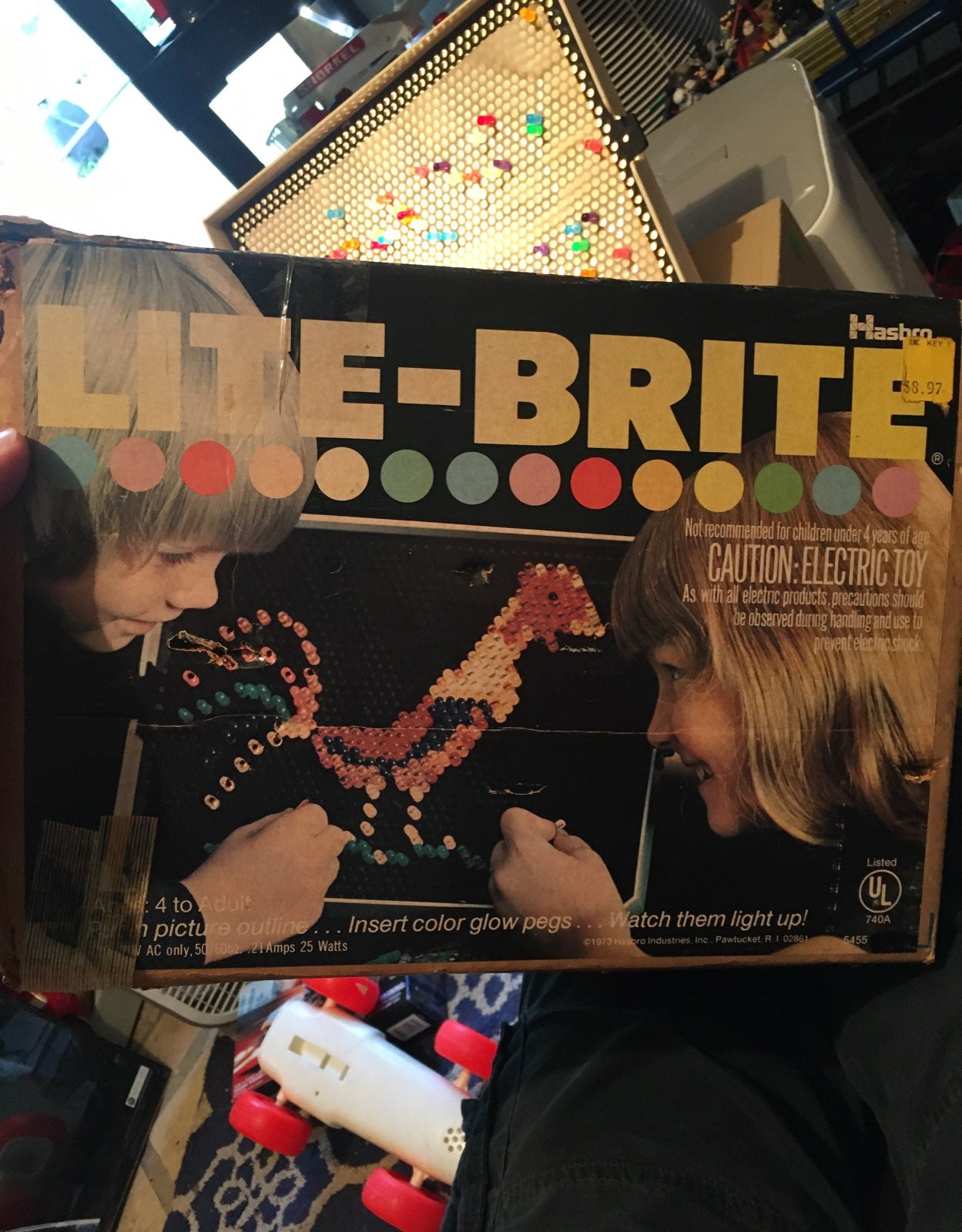 1967 Vintage Lite-Brite, vintage toys fr