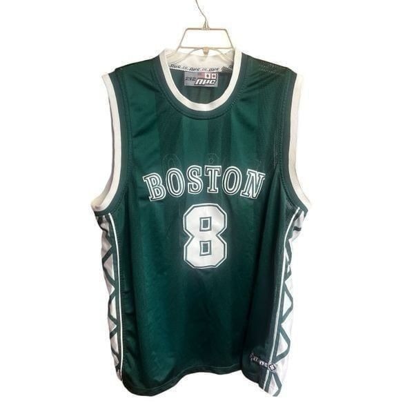 212 NYC # 8 Men’s Sz XL Boston Celtics Swingman Jersey