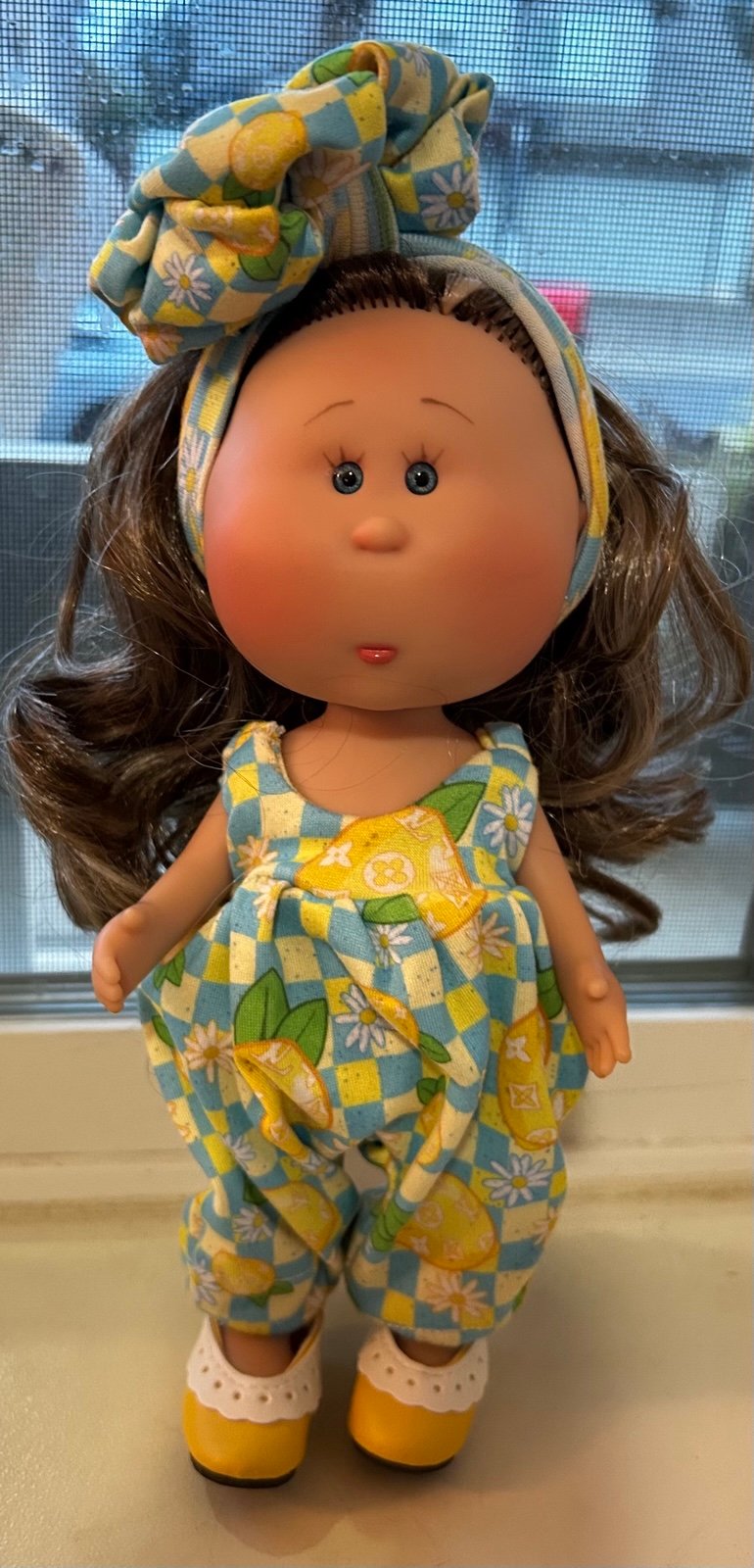 Mia 9” Doll w/ light brown hair