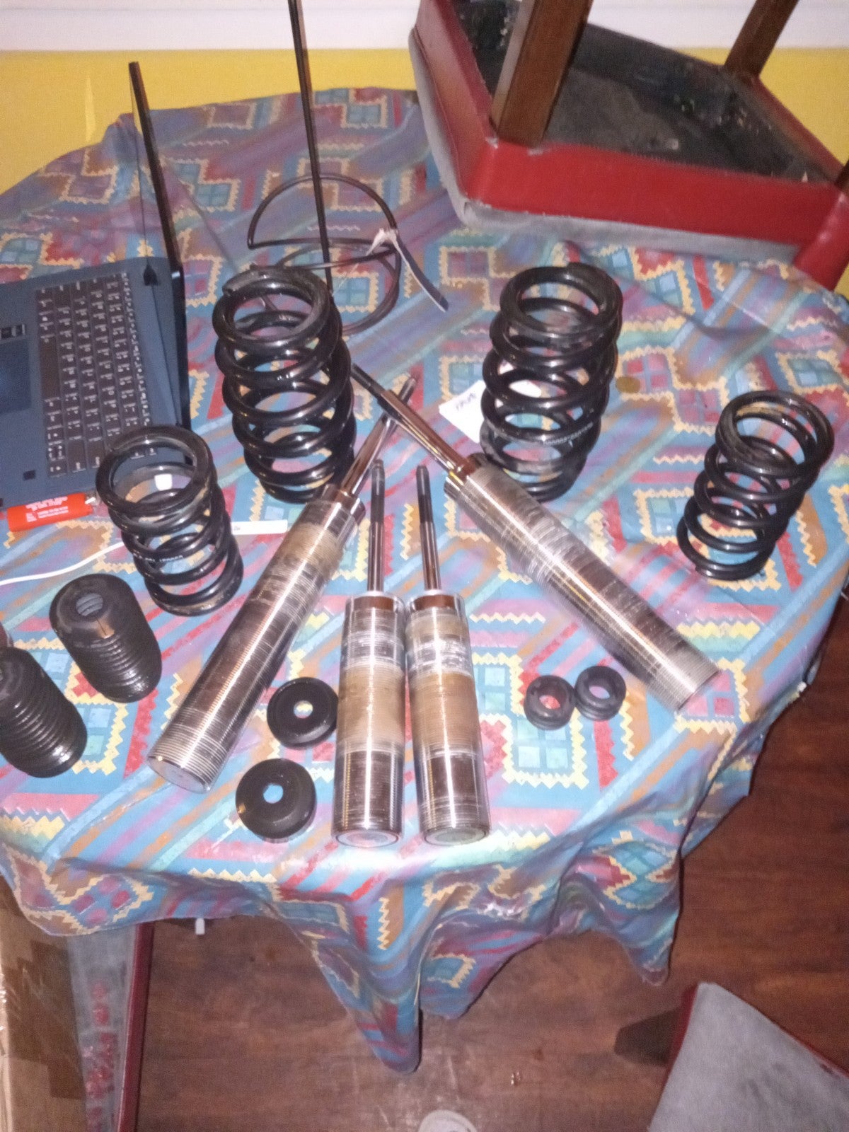 2017 Subaru wrx front and rear shocks and struts .