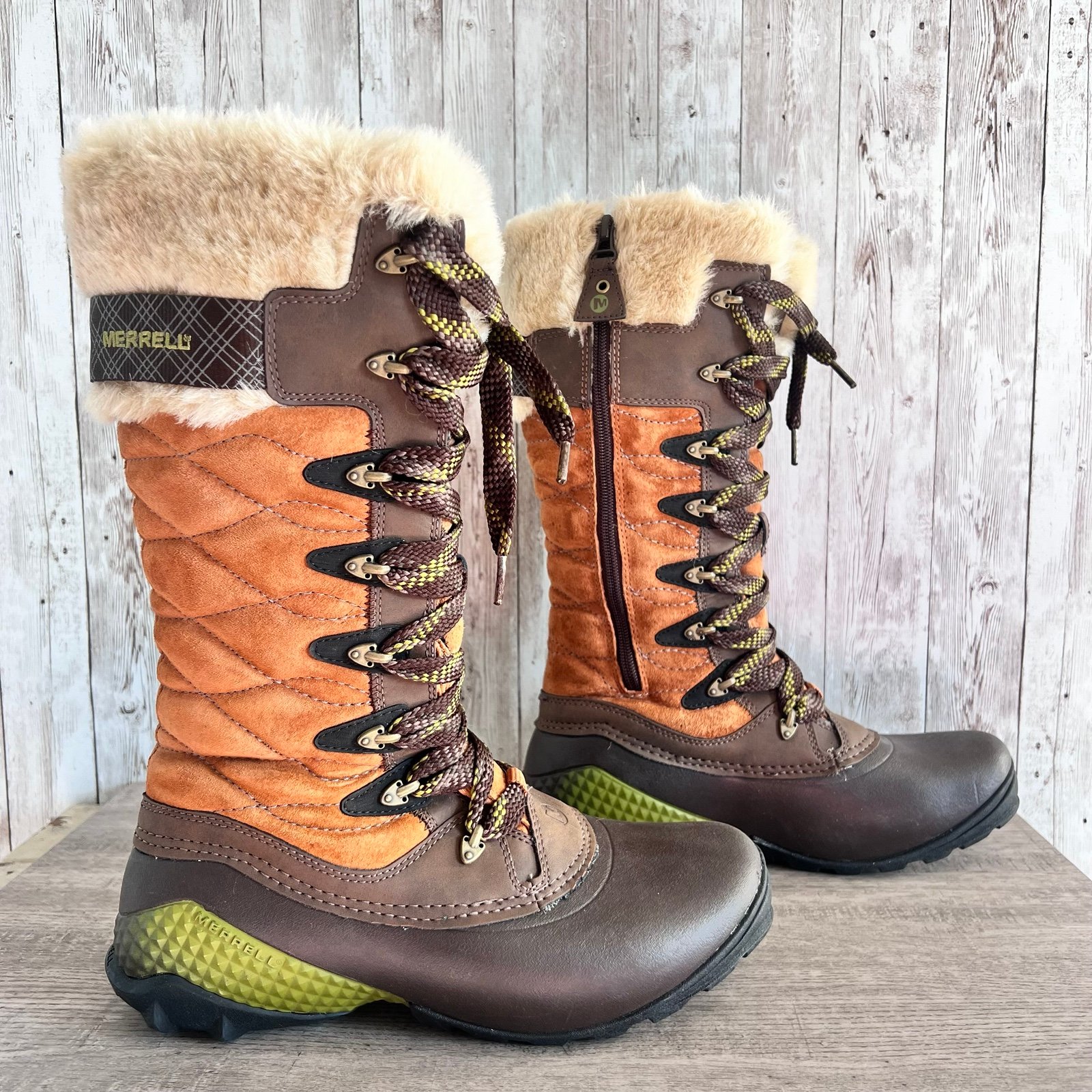 Merrell Women’s Winterbelle Tall Snow Boots Size 7