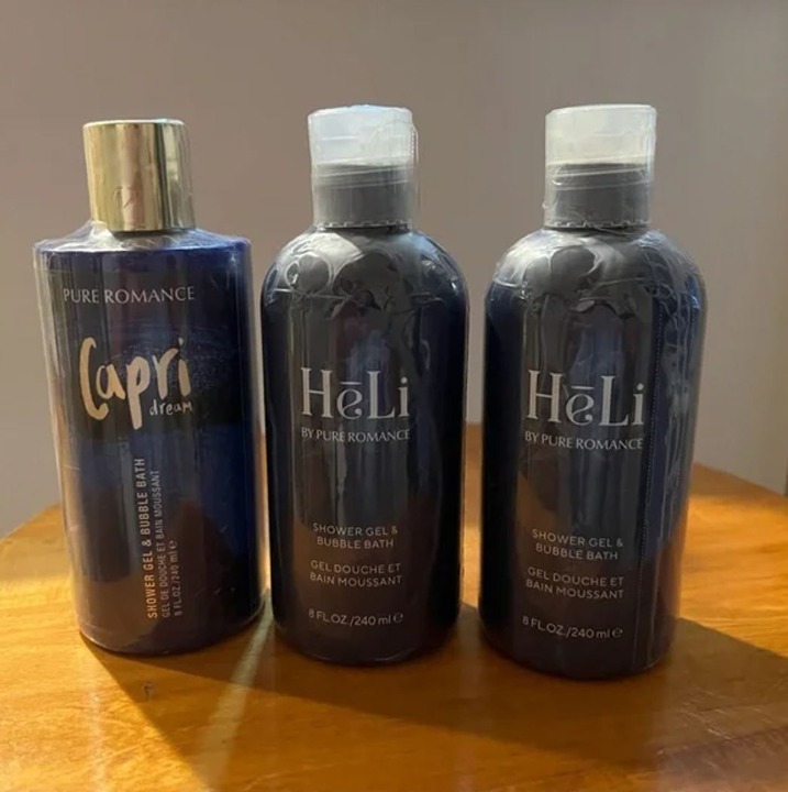 Pure Romance Skinny Dip - Heli And Capri - Bath, Shower Gel And Bubble Bath