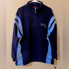 NFL Tennessee Titans fleece pullover size large