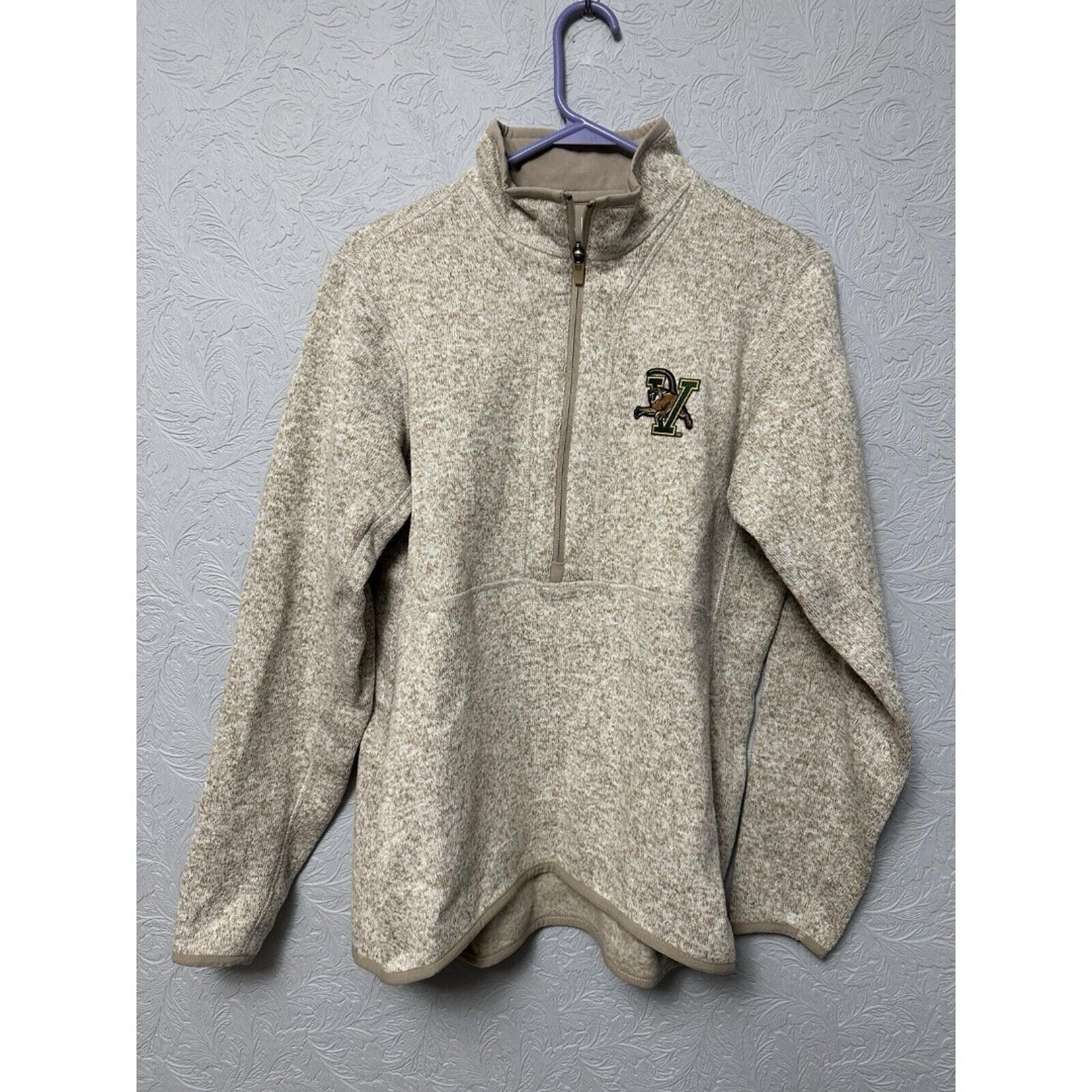 Antigua Size Large Vermont Catamounts 1/4 Zip Pullover AD48