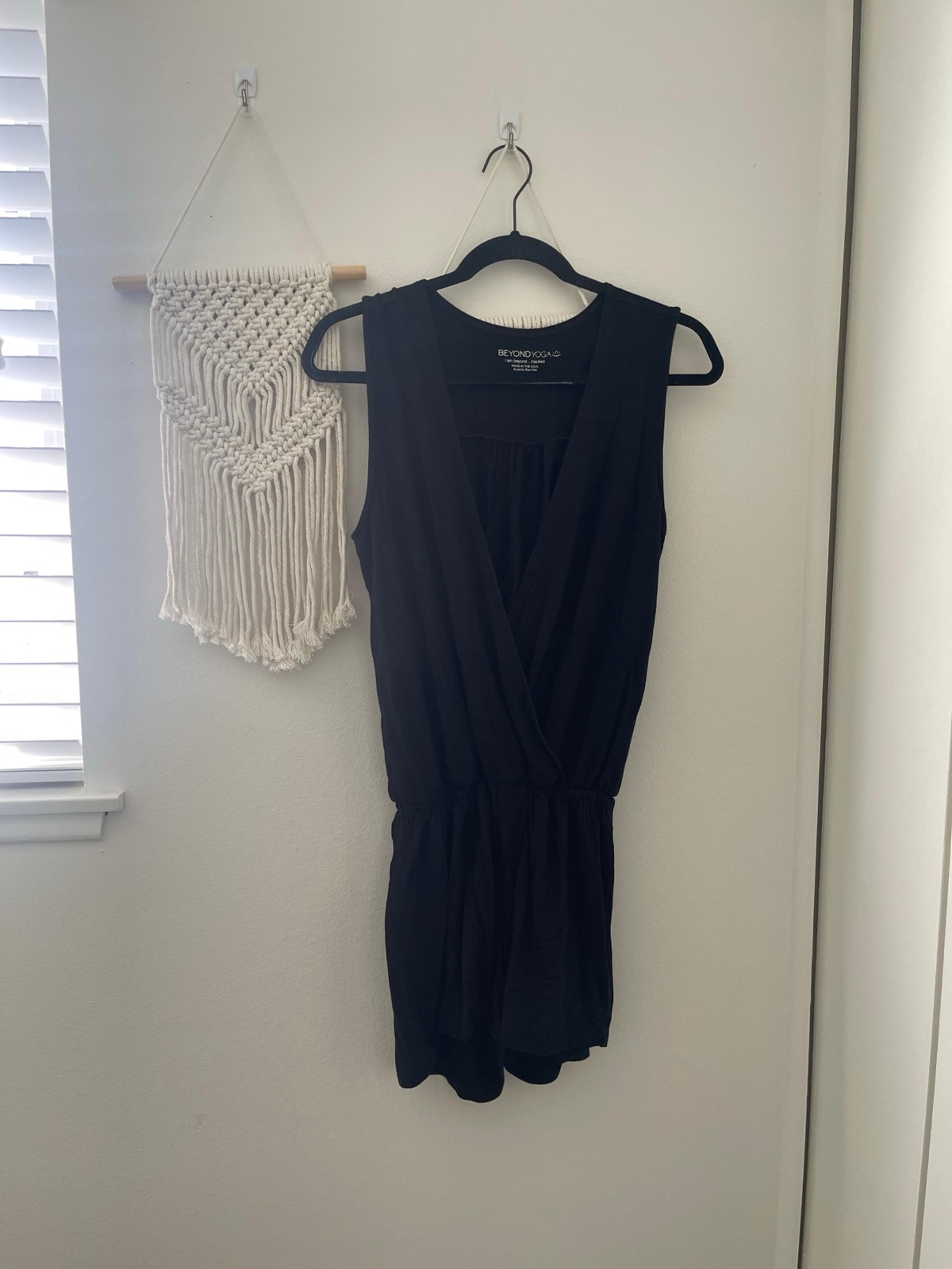 Beyond Yoga Black Shorts Romper
