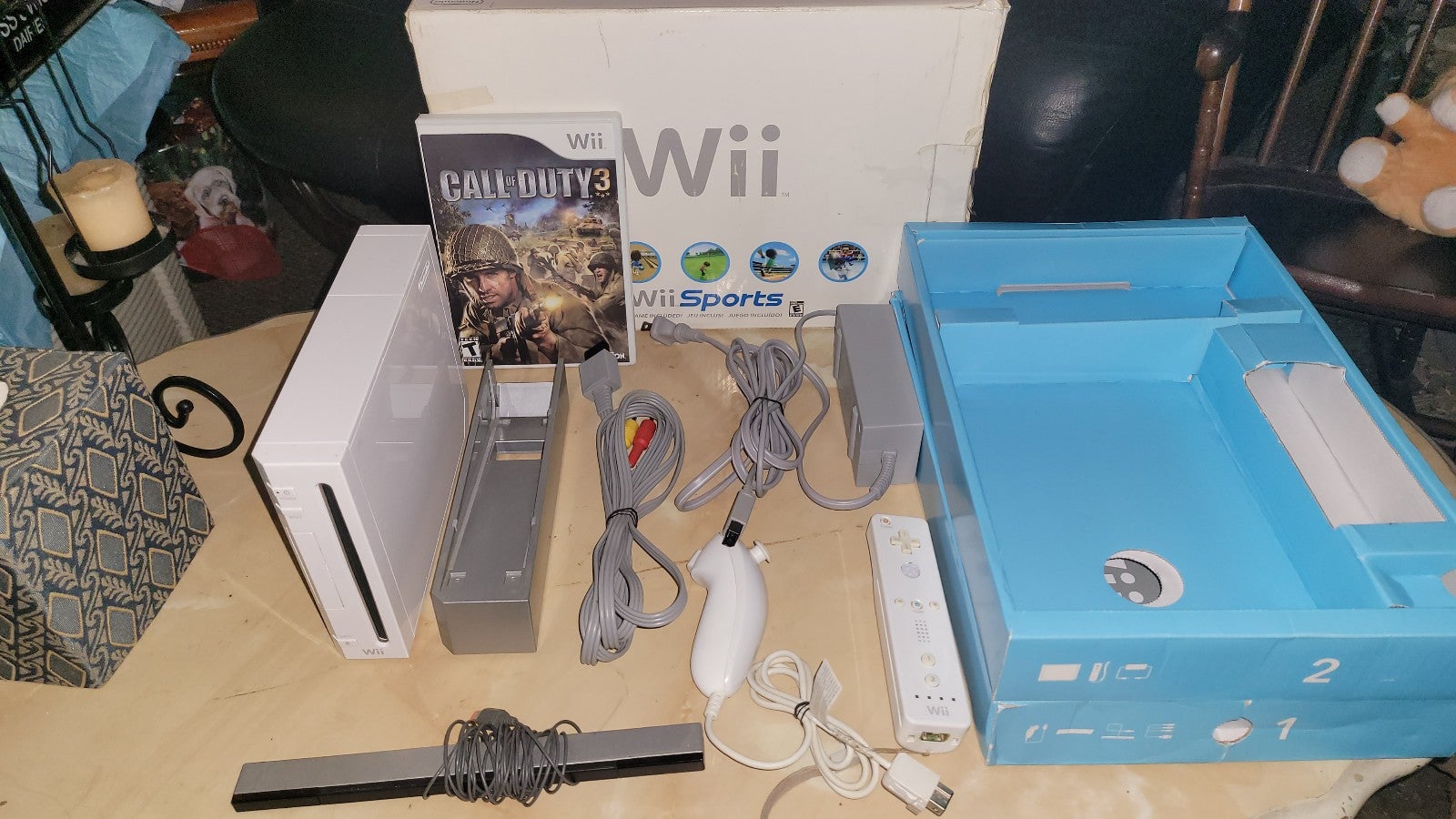 Nintendo wii model rvl-001 plus more