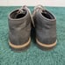 Varese Men's 10 Gobi II Chukka Boots Gray Faux Leather Lace Up GQ Office Career