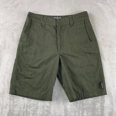 Metal Mulisha Shorts Men 31 Army Green MM Straight Away Casual Active Skater