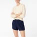 J.Crew Cable-knit Short cotton-cashmere Sweater ~ Sz XS ~ Navy ~ SOFT