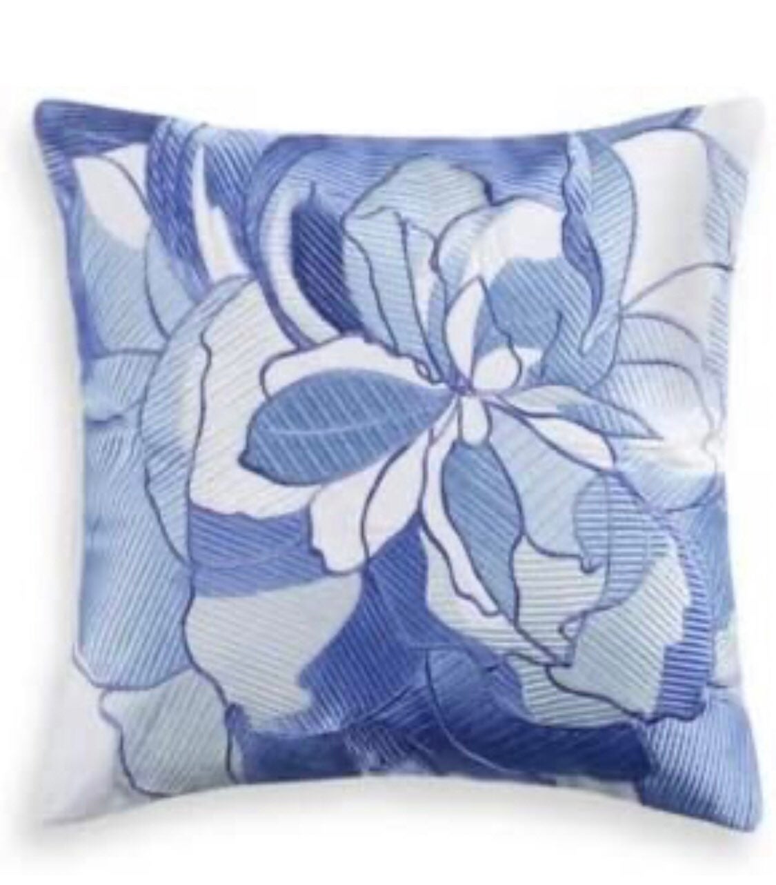 Charter Club Damask Designs Sketch Floral 16 X 16 Decorative Pillow
