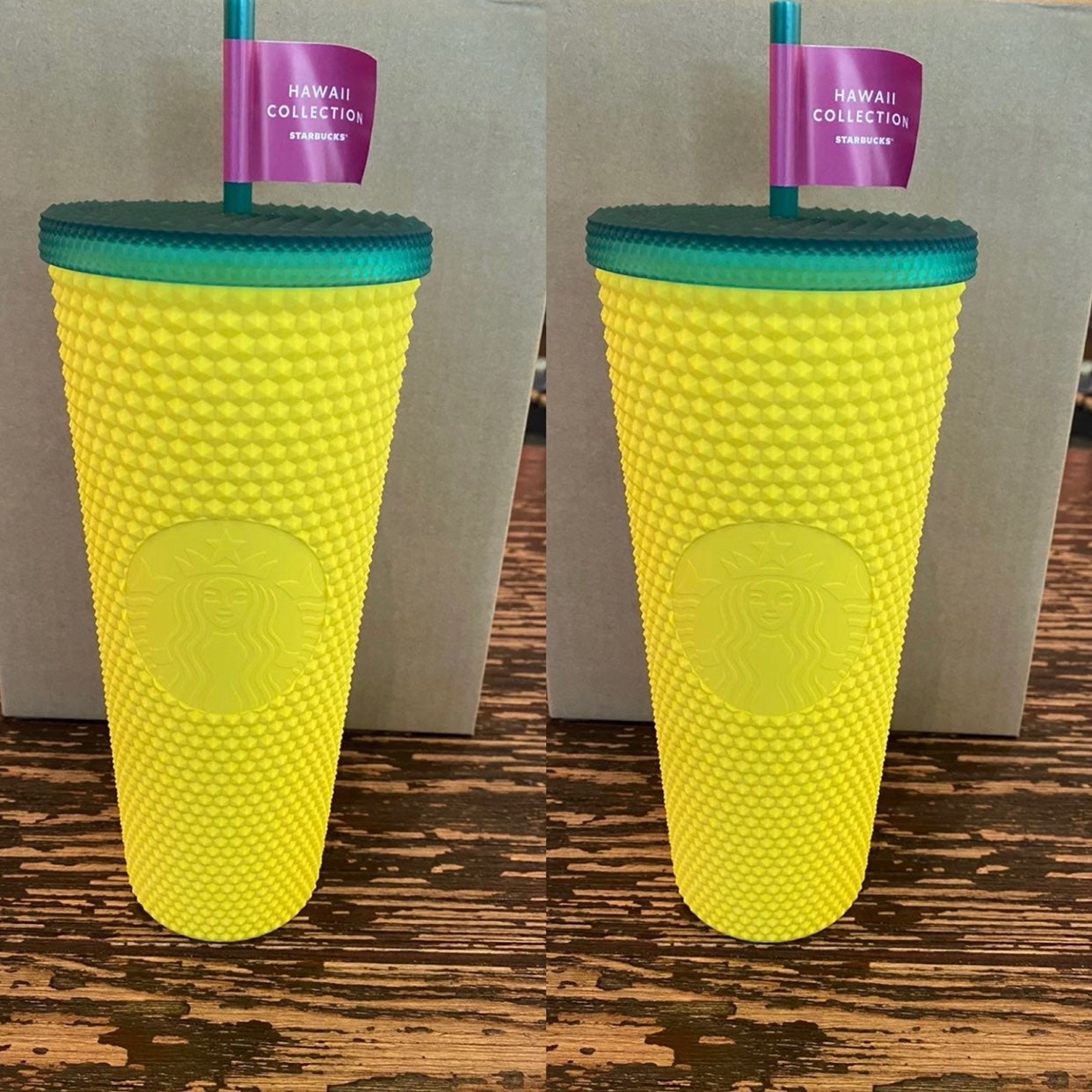 Starbucks-Pineapple Studded HI -2QTY