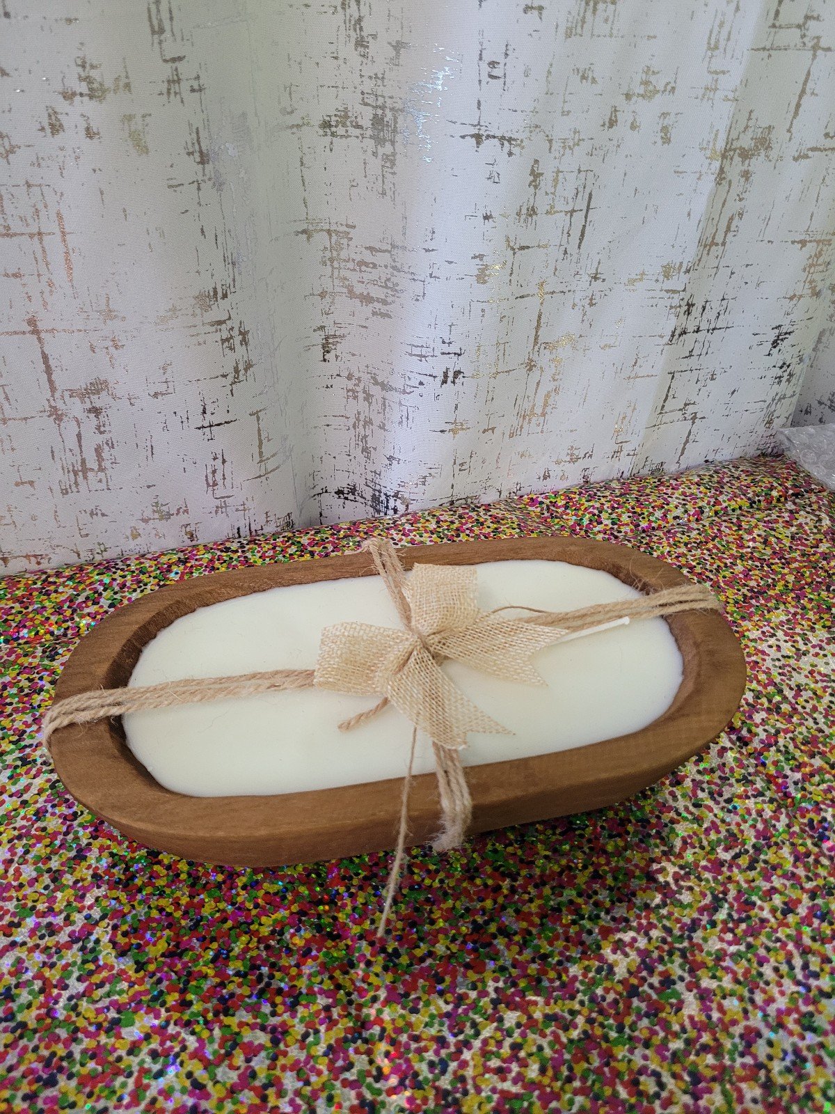 Apple Cider Soy Wax Dough Bowl