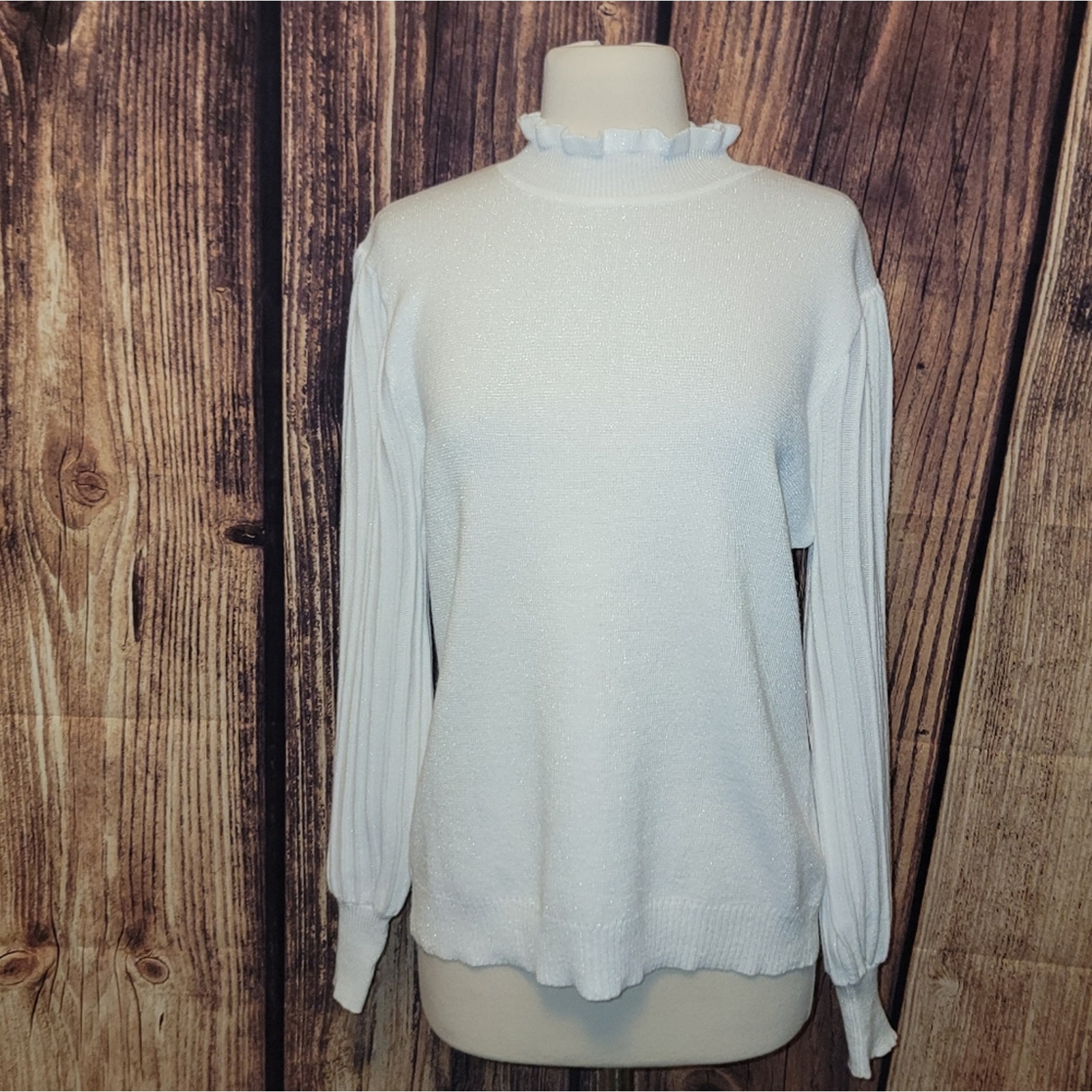 NWT Nanette Nanette Lepore Top Size L Ivory