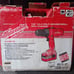 Milwaukee 0612-20 Cordless Compact Drill 1/2 Driver 14.4  battery's in case