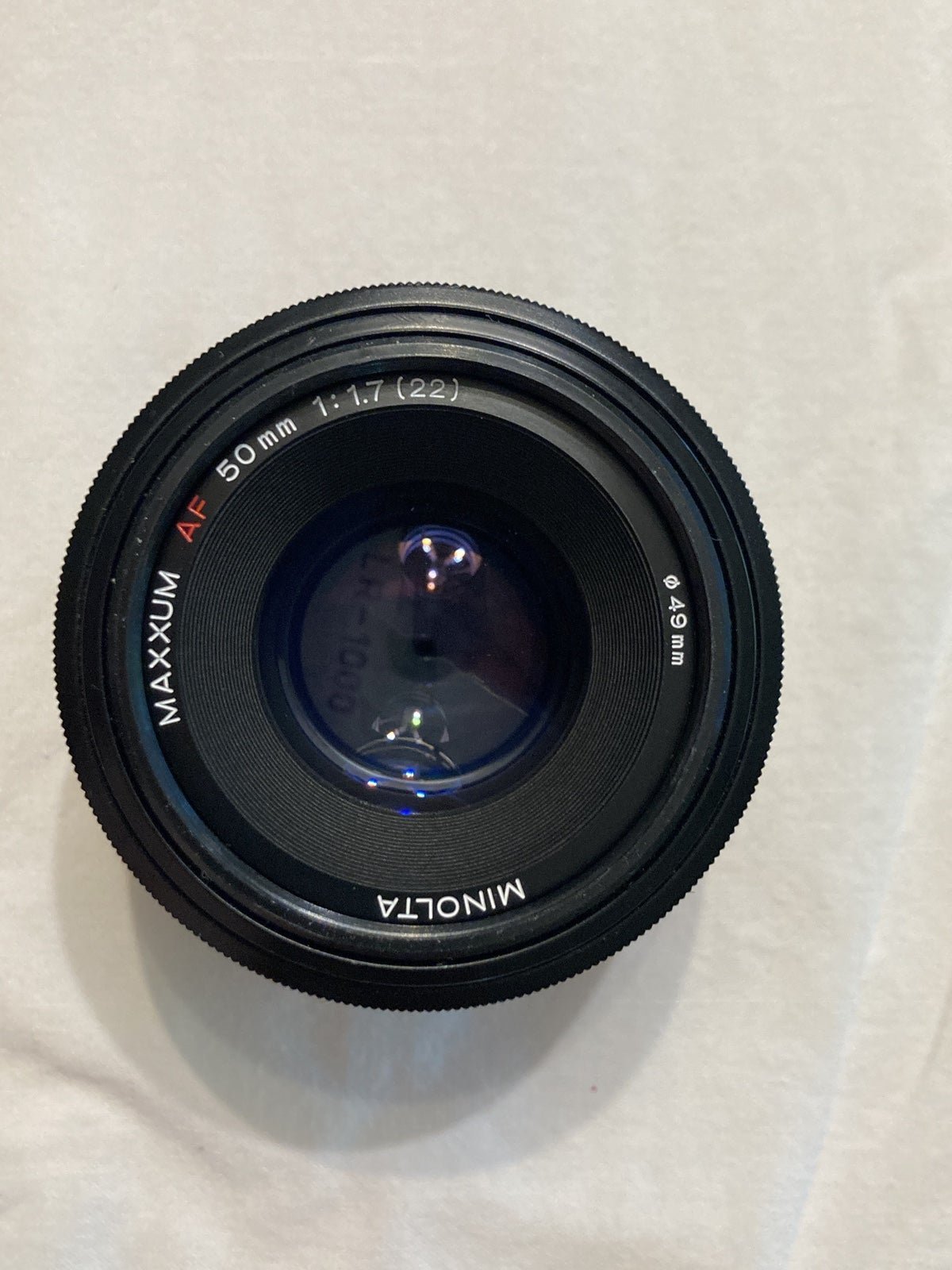 Minolta AF 50mm F/.7 Lens