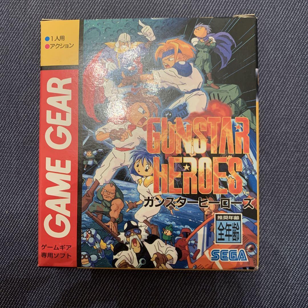 Gunstar Heroes Game Gear, brand new and unopened.