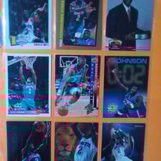 Larry Johnson NBA Basketball Card Lot #2