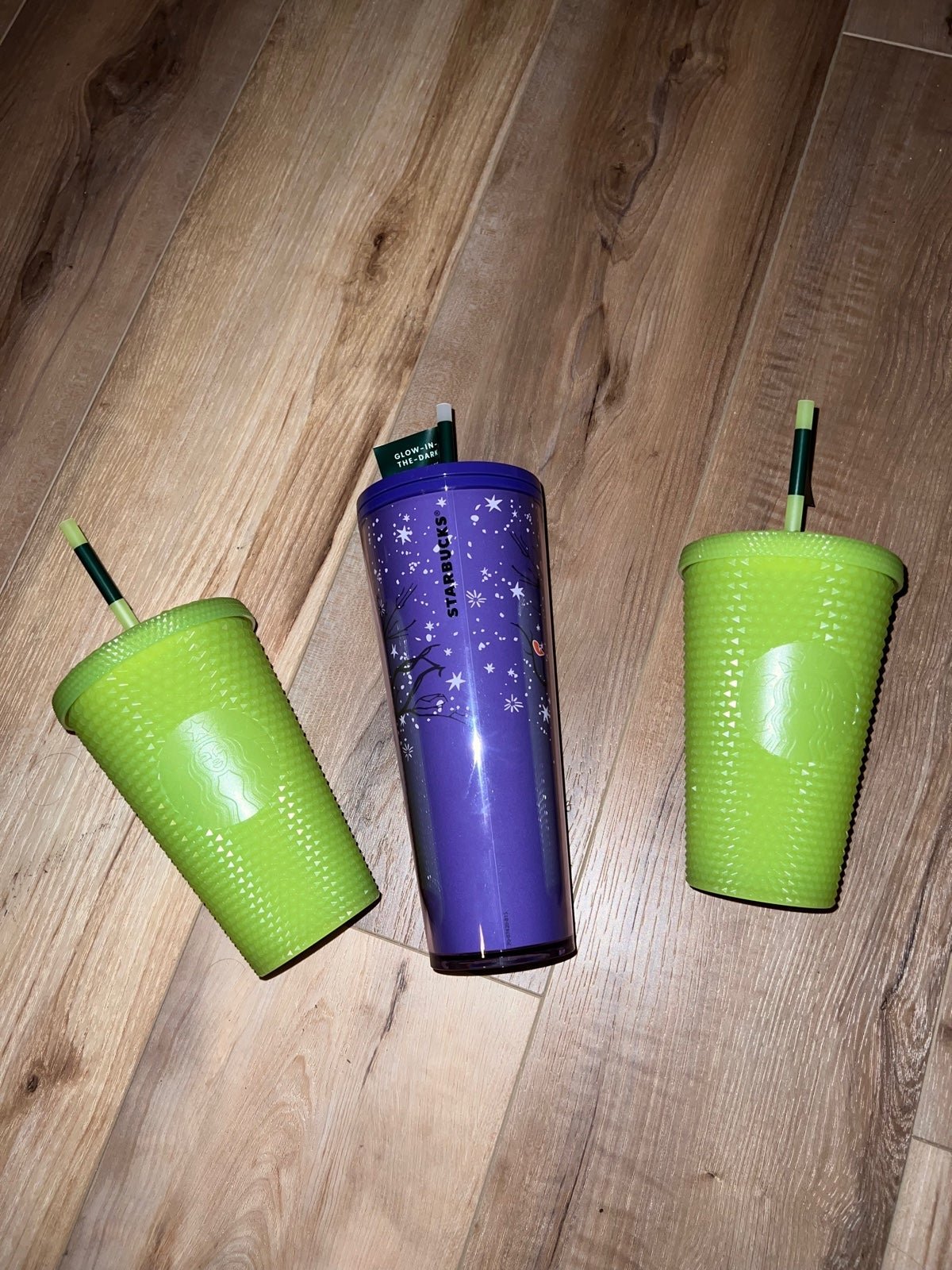 Halloween Starbucks Glow In The Dark Tumbler Bundle- NWT