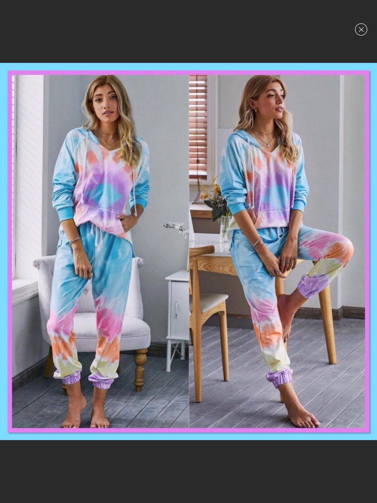Tie Dye Lounge Set