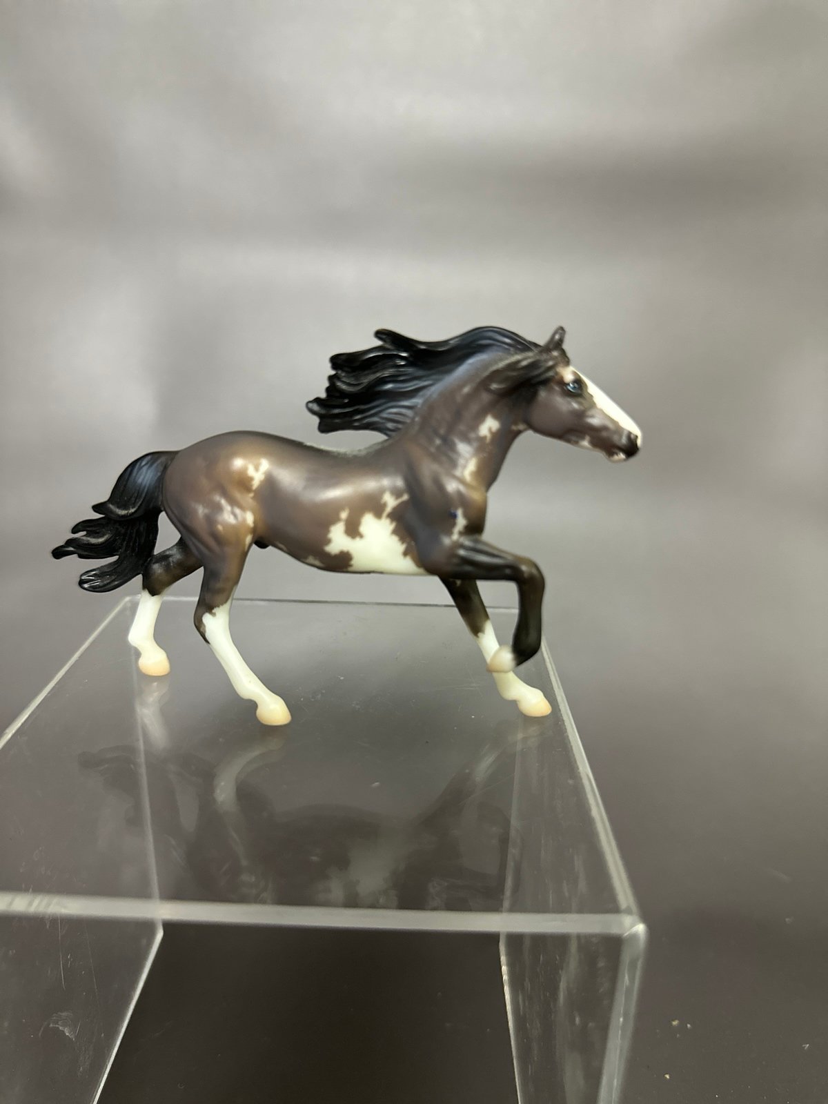Breyer Horse Stablemate Collector’s Club #712219 Mirado Grullo Sabino Andalusian