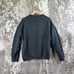 Yeezy Sweatshirt Small Mens Season 5 Kanye West Black Pullover Double Knit Crew