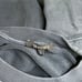 Yeezy Sweatshirt Small Mens Season 5 Kanye West Black Pullover Double Knit Crew