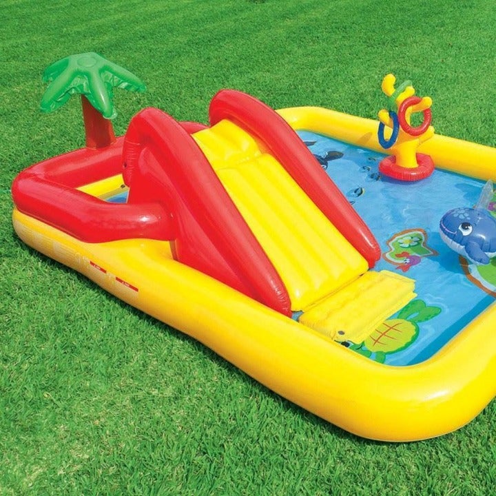 100 x 77 Inflatable Kid Swimming Pool