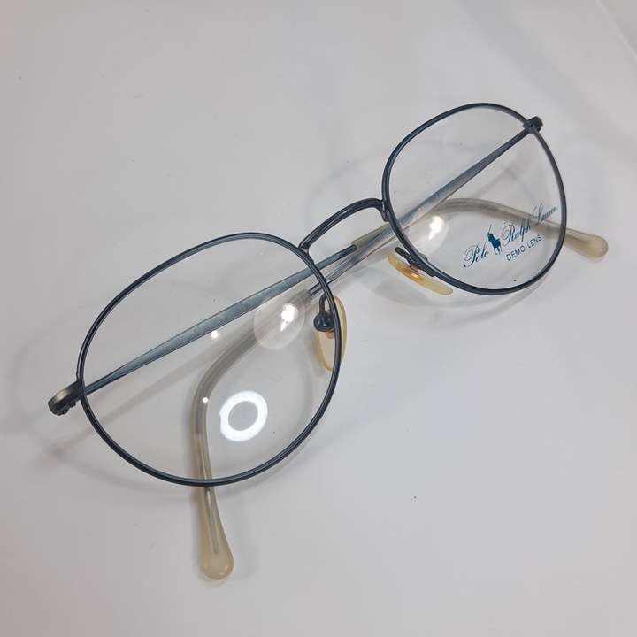 Polo Ralph Lauren eyeglasses frame Classic 134 YT2 Matte Gray 49-20-140 round