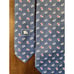 NEW Burberry BLUE Mens 100% Silk Tie Authentic Italy Made 3.75