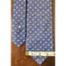 NEW Burberry BLUE Mens 100% Silk Tie Authentic Italy Made 3.75