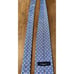 NEW Burberry BLUE Mens 100% Silk Tie Authentic Italy Made 3.75