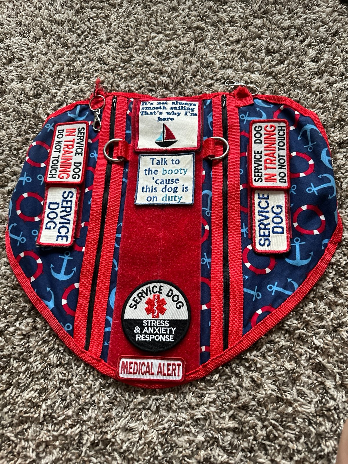 sailor convertible vest