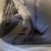 Aura Premium Weighted Blanket, Silky Cotton, Gray/Navy, 60 x 80” Size, 15 lbs
